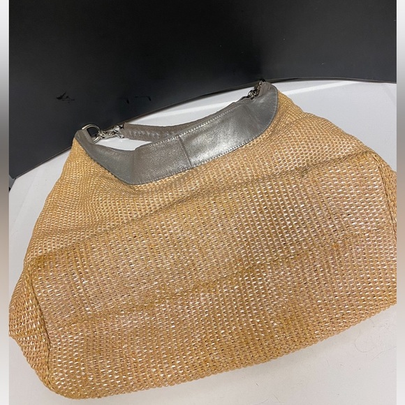 Anthropologie Tano Tan Woven Shoulder Bag Large Purse - Picture 6 of 17